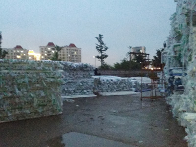 聯塑hdpe波紋管倉庫圖片